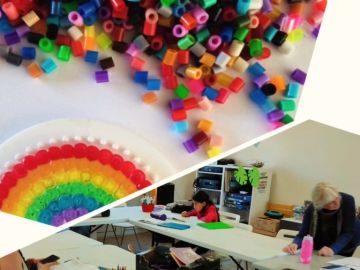 C'est le début de vacances, alors on met en pause les temps de révisions collectifs de la médiathèque pour laisser la place à la création ! On se voit dès...