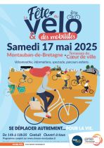 fête du vélo le 17 mai à Montauban de Bretagne
